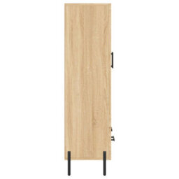 Walplus Highboard Sonoma Oak 69.5X31X115 Cm Engineered Wood - thumbnail 7