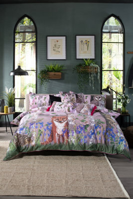 Deyongs The Forest At Twighlight 100% Cotton 200 Count Duvet Set - image 1