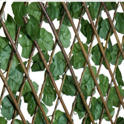 Uetian Maple Leaf Artificial Green Fence 2X1M Balcony Terrace Wall Decoration - thumbnail 7