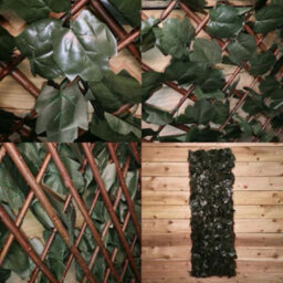 Uetian Maple Leaf Artificial Green Fence 2X1M Balcony Terrace Wall Decoration - thumbnail 9