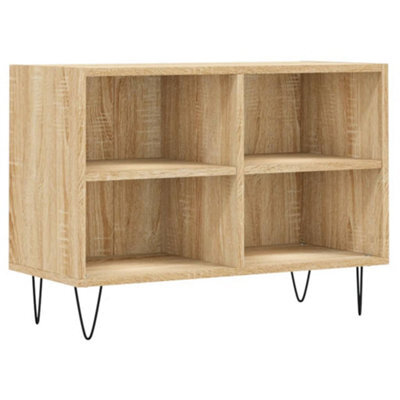 Berkfield Sturdy Tv Cabinet Sonoma Oak 69.5X30X50 Cm Engineered Wood - image 1