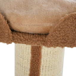 Pawhut 91Cm Scratching Posts Cat Tree Activity Centre For Indoor Cats Brown - thumbnail 9
