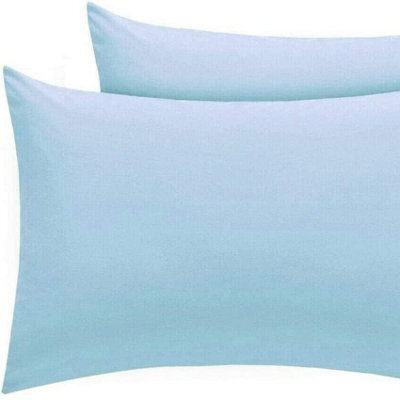Homes & Linen Pillow Cases 200 Thread Count Egyptian Cotton Pillowcases 2 Pack Soft Cosy And Breathable Envelope Closure Cotton Pillow Cases 50X