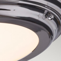 Luminosa Lighting Elstead Welland Led 3 Light Semi-Flush - Graphite - thumbnail 4