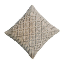 Artisan Furniture Solid Wood Lira Cushion Set Of 2 - Cream - thumbnail 7