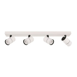 Luminosa Lighting Luminosa Laconi Modern 4 Light Ceiling Spotlight Bar, Gu10 - thumbnail 1