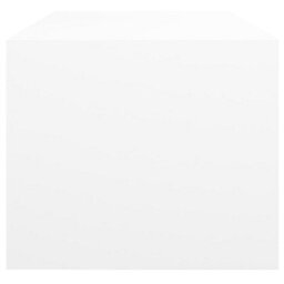 Berkfield Coffee Table With Glass Doors White 102X50X42 Cm - thumbnail 7