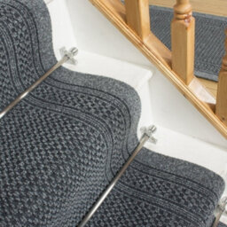 Aztec Stair Runner - Hardwearing, Non-Slip & Durable Carpet For Stairs & Staircases, Multiple Lengths - thumbnail 2
