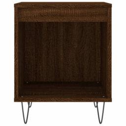 Berkfield Bedside Cabinets 2 Pcs Brown Oak 40X35X50 Cm Engineered Wood - thumbnail 5