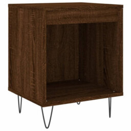 Berkfield Bedside Cabinets 2 Pcs Brown Oak 40X35X50 Cm Engineered Wood - thumbnail 4