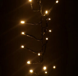 3000 Led 37.2M Premier Christmas Outdoor Cluster Timer Lights In Vintage Gold - thumbnail 4