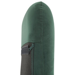 Beliani Rocking Chair Ellan Velvet Dark Green - thumbnail 9