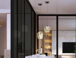 Luminosa Lighting Luminosa Ingrid Pendant Ceiling Light Champagne Led 3000K - Uk Stock - thumbnail 2
