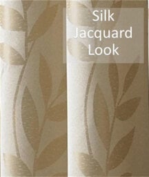 Luxury Living Tivoli Eyelet Ring Top Curtains Latte - thumbnail 6