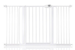 Bettacare Easy Fit Pressure Dog Gate, 139.8Cm - 147.8Cm, White, Pressure Fit Pet Gate For Dog And Puppy, Pet And Dog Barrier - thumbnail 1