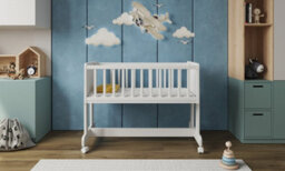 Love For Sleep Smartcrib Smart 6In1 Bedside Crib 90X40Cm With Microfibre Quilted Mattress - thumbnail 1