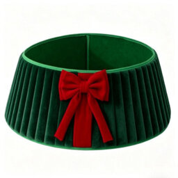 Amorly 43Cm Christmas Tree Collar, Plush Tree Collar Tree Stand Cover Xmas Tree Ring Stand Tree Basket Skirt For Winter Home Decorations - thumbnail 2