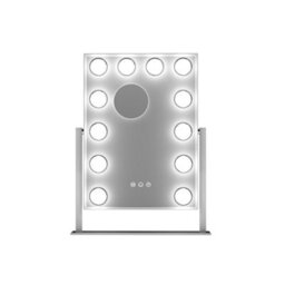 Emitto Led Hollywood Makeup Vanity Mirror  Dimmable 3 Colour Lights 31X47Cm - thumbnail 3