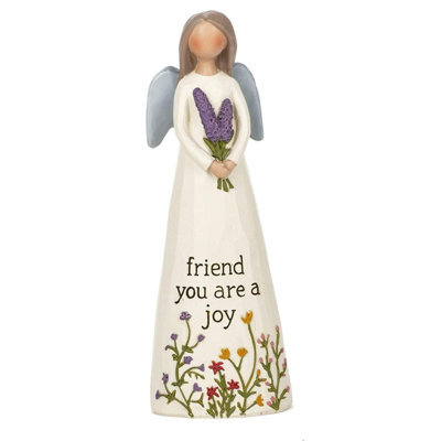 Feather & Grace Angel Figurine - Friend (You Are A Joy) - image 1