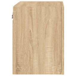 Berkfield Durable Tv Wall Cabinet Sonoma Oak 40.5X30X40 Cm Engineered Wood - thumbnail 8