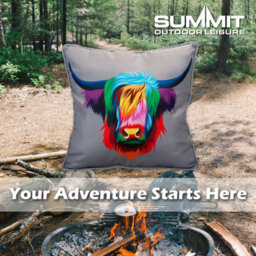 Scatter Cushion Highland Cow Print Design Piping Edge Soft 45Cm X 45Cm Multi X 1 - thumbnail 5