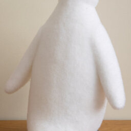 Samuel Alexander 36Cm Large Flocked Penguin Christmas Decoration - thumbnail 4