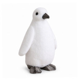 Samuel Alexander 36Cm Large Flocked Penguin Christmas Decoration - thumbnail 8
