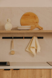 Cosmic Towel Hook, Coat Hook, 2 Pieces, Black, Wall Guide Needed, Compatible With All Accessories Of The Modular Alife Collection - thumbnail 3