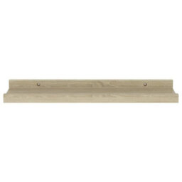 Berkfield Wall Shelves 4 Pcs Sonoma Oak 40X9X3 Cm - thumbnail 6