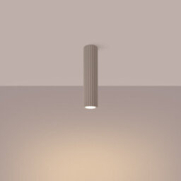 Luminosa Lighting Luminosa Karbon 30Cm Surface Mounted Downlight Taupe 1X Gu10 - thumbnail 3