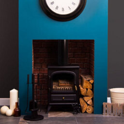 Lassic Fire Vida 5 Piece Warwick Black Companion Set - Poker, Tongs, Shovel, Brush And A Stand - thumbnail 3