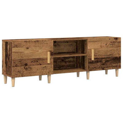 Berkfield Classic Tv Cabinet Old Wood 150X30X50 Cm Engineered Wood - image 1