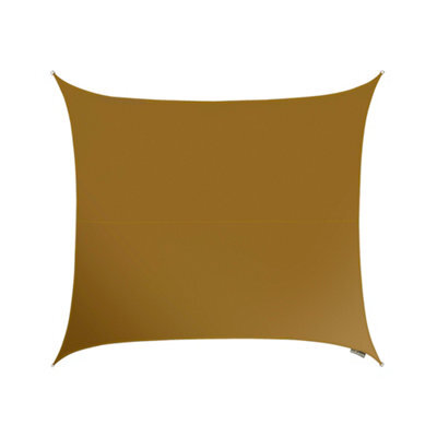 Kookaburra 5.4M Square Waterproof Mocha Garden Patio Sun Shade Sail Canopy 98% Uv Block With Free Rope - image 1