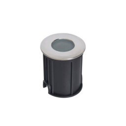 Litecraft Harold Black Led Solar Outdoor Recessed Deck Light Kit - thumbnail 2