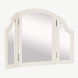 Statement Furniture Gainsborough Large 3-Way Dressing Table Mirror - Vintage Cream