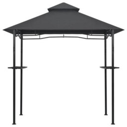 Walplus Bbq Gazebo 240X150X255 Cm Anthracite Steel - thumbnail 3