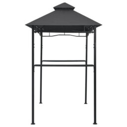 Walplus Bbq Gazebo 240X150X255 Cm Anthracite Steel - thumbnail 4