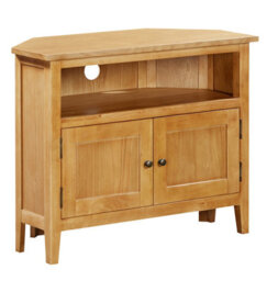 Hallowood Furniture Aston Small Corner Tv Unit - thumbnail 8