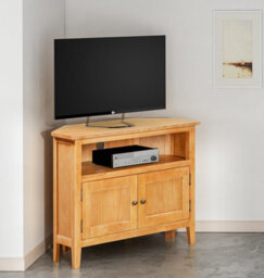 Hallowood Furniture Aston Small Corner Tv Unit