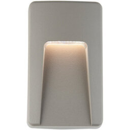 2 Pack Vertical Outdoor Pathway Guide Light - Indirect Cct Led - Grey Abs - thumbnail 3