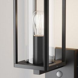 Luminosa Lighting Luminosa Cell Pir Outdoor Wall Lantern Graphite Ip65 1Xe27 - thumbnail 2