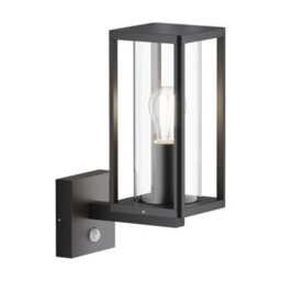 Luminosa Lighting Luminosa Cell Pir Outdoor Wall Lantern Graphite Ip65 1Xe27 - thumbnail 1