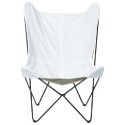 Beliani Retro Armchair Nybro Velvet White - thumbnail 4