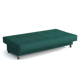 Enduro Xi Click Clack Sofa Bed Wooden Frame Foam Mattress Ideal For Living Room 195X90X85 Cm Grey - thumbnail 4