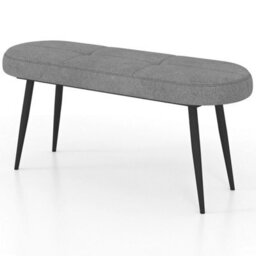 Costway 113 Cm Ottoman Bench Bedroom Upholstered End Of Bed Bench W Cushion - thumbnail 5