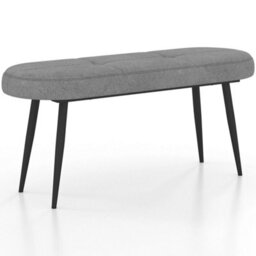 Costway 113 Cm Ottoman Bench Bedroom Upholstered End Of Bed Bench W Cushion - thumbnail 1