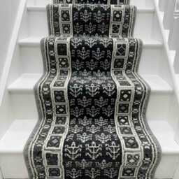 Mayan Stair Runner - Soft & Durable Carpet Runner For Stairs & Staircases, Multiple Lengths - thumbnail 4