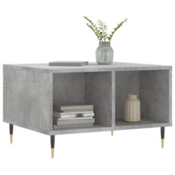 Berkfield Coffee Table Concrete Grey 60X50X36.5 Cm Engineered Wood - thumbnail 3