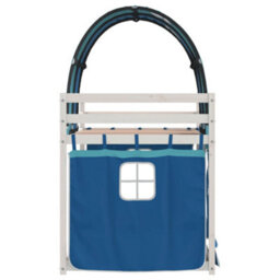 Berkfield Bunk Bed Without Mattress Blue 80X200 Cm Solid Wood Pine - thumbnail 6