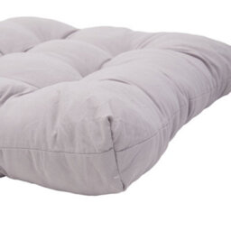 Thehotsale Set Of 2 Grey Outdoor Garden Chair Seat Pad Cushions - thumbnail 5